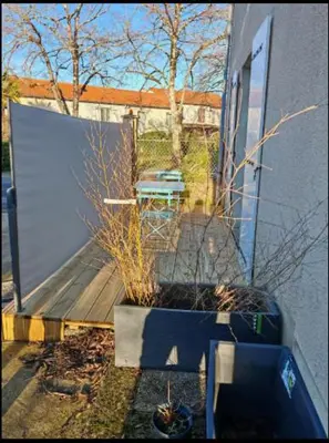 Jardin de l'établissement Super studio à Poitiers