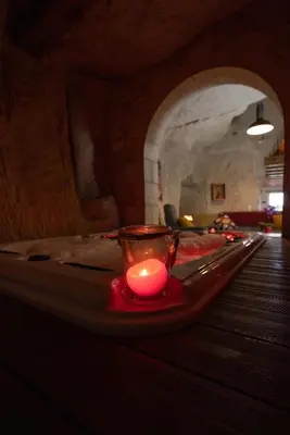 Plan de l'établissement Gîte troglodyte à 15 min du Futuroscope