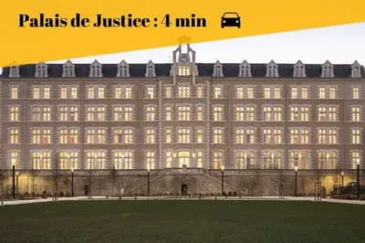 Plan de l'établissement MonSejourBNB - Appartement - Le Duplex, à 3min de la gare de Poitiers !