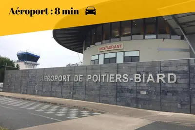 Plan de l'établissement MonSejourBNB - Appartement - Le Duplex, à 3min de la gare de Poitiers !