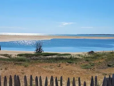 Paysage naturel près de le camping