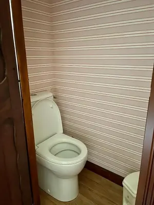 Salle de bains dans l'établissement Gîte à la ferme - 10 personnes