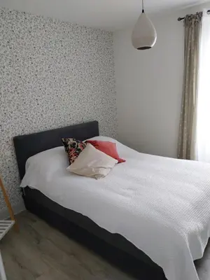 Un ou plusieurs lits dans un hébergement de l'établissement Maisonette Syl' -vie