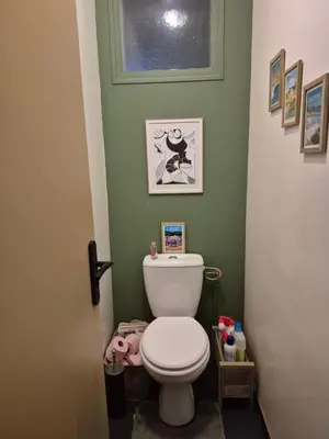 Salle de bains dans l'établissement Le petit baigneur bis