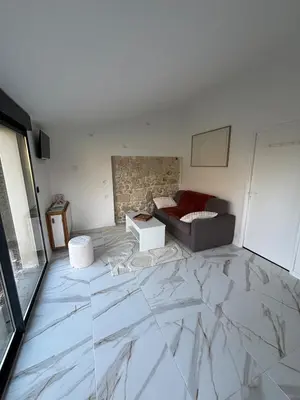 Un ou plusieurs lits dans un hébergement de l'établissement La Suite du Maine SAINTES