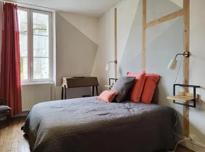 Un ou plusieurs lits dans un hébergement de l'établissement Une nuit à la Clouère