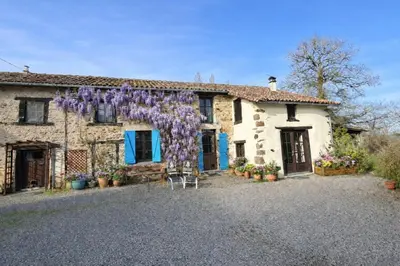 Jardin de l'établissement Maison Saint Romain