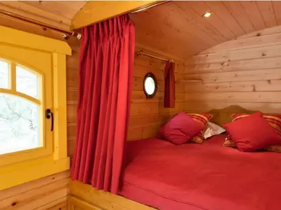 Plan de l'établissement Roulotte avec Terrasse pour 5 personnes - API-1-52-1496