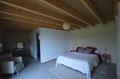Un ou plusieurs lits dans un hébergement de l'établissement Chambre d'hôtes La Folie