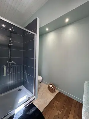 Salle de bains dans l'établissement Escales patrimoniales en cœur de ville