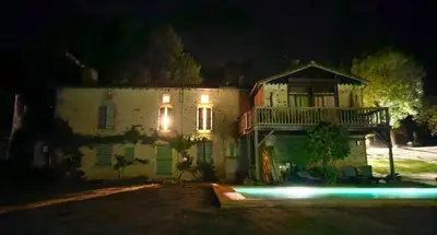 Bâtiment de la maison de vacances