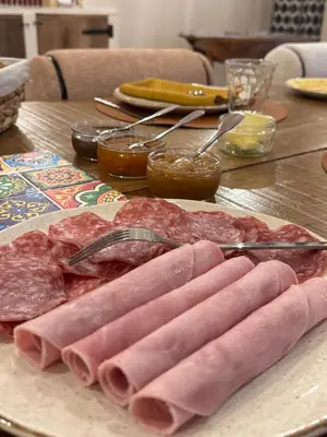 Nourriture dans la maison d'hôtes ou à proximité