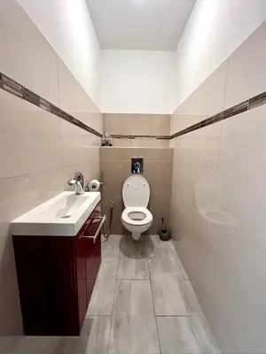 Salle de bains dans l'établissement Villa Bella