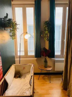 Coin salon dans l'établissement Le Grand Merciers T3
