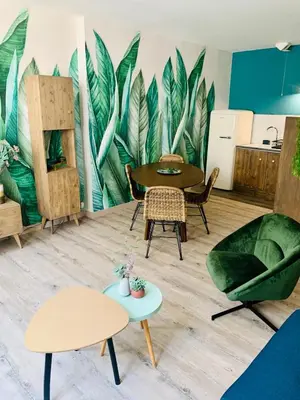 Coin salon dans l'établissement Le Grand Merciers T3