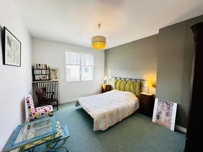 Un ou plusieurs lits dans un hébergement de l'établissement Fouras : Maison pour 6, 100m², Sans Équipement Spécial - FR-1-709-102