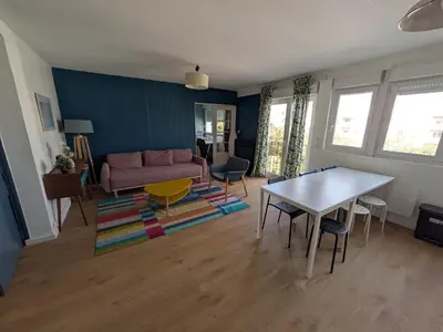 Coin salon dans l'établissement T4 Hyper Centre agreable et lumineux