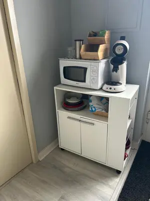Cuisine ou kitchenette dans l'établissement Chez Elie