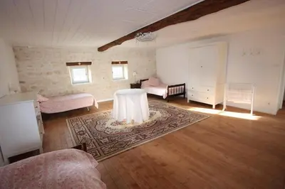 Un ou plusieurs lits dans un hébergement de l'établissement Mortafond-L'Échappée Douce, Charming Rural Retreat