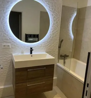 Salle de bains dans l'établissement Chambre dans un grand appartement refait - Belle vue
