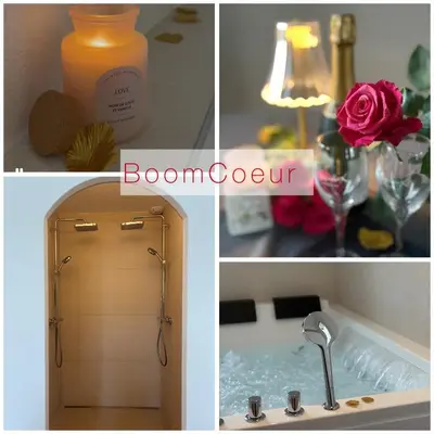 Plan de l'établissement Le BOOMCOEUR Bain balnéo & Table de massage