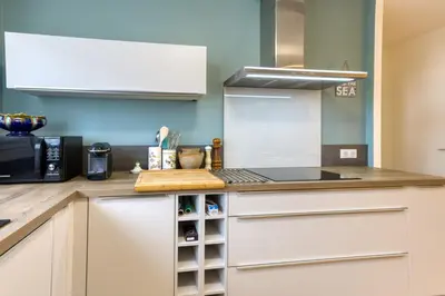 Cuisine ou kitchenette dans l'établissement APPA CHEV La Baule - Douceur de vivre