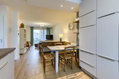 Cuisine ou kitchenette dans l'établissement APPA CHEV La Baule - Douceur de vivre