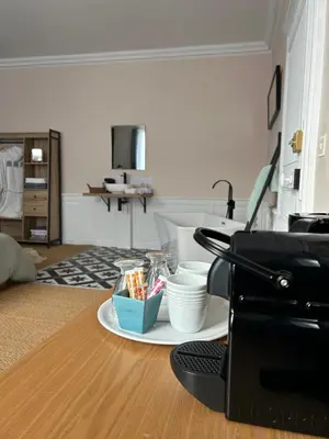 Télévision ou salle de divertissement dans l'établissement Casa 17 Confolens