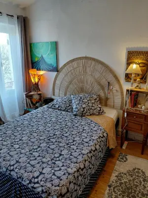 Un ou plusieurs lits dans un hébergement de l'établissement Petite Maison Fourasine à 5mn des plages et du centre ville