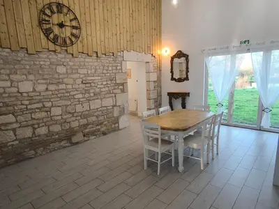 Plan de l'établissement L'Escale Bleue charme au Marais Poitevin