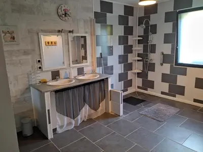Cuisine ou kitchenette dans l'établissement Gite Sud Deux Sevres