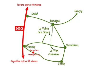 Plan de l'établissement La Greletterie
