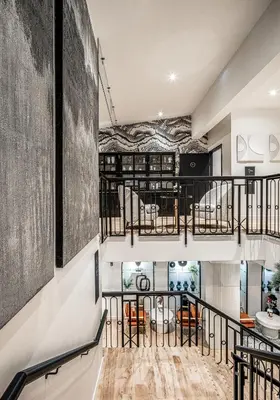 Coin salon dans l'établissement Maisons du Monde Hôtel & Suites - La Rochelle Vieux Port
