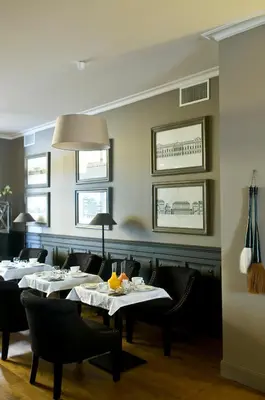 Coin salon dans l'établissement Hôtel Particulier - La Chamoiserie