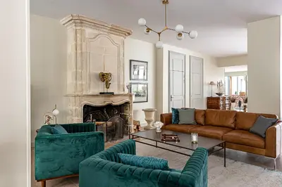Coin salon dans l'établissement Maison des Ambassadeurs