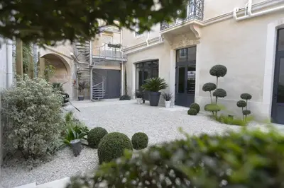 Jardin de l'établissement France Hôtel