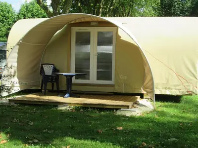 Jardin de l'établissement Camping Val de Boutonne