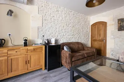 Cuisine ou kitchenette dans l'établissement Château Pellisson