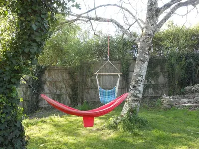 Jardin de l'établissement Chat Noir Gite et Chambre D'Hotes