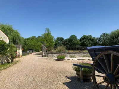 Jardin de l'établissement Gites de Cognac