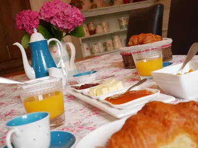 Nourriture dans le B&B/chambre d'hôtes ou à proximité