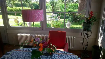 Jardin de l'établissement Maison Lépie
