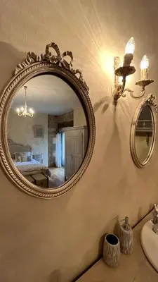 Salle de bains dans l'établissement TENDANCE CAMPAGNE Chambre d'hôtes