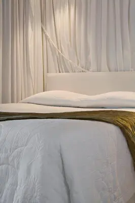 Un ou plusieurs lits dans un hébergement de l'établissement Relais du Bois Saint Georges - Hôtel de Charme