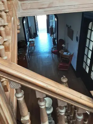 Coin salon dans l'établissement Château de Champblanc