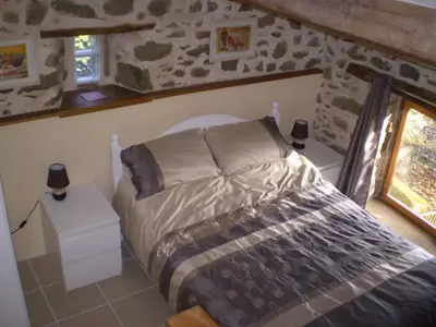Un ou plusieurs lits dans un hébergement de l'établissement Peach Cottage