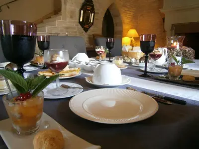 Nourriture dans la maison d'hôtes ou à proximité