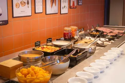 Nourriture dans l'hôtel ou à proximité