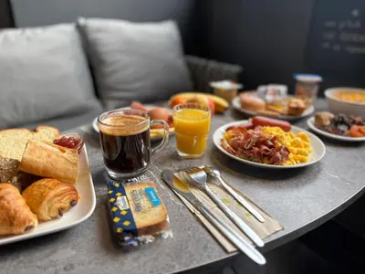 Nourriture dans l'hôtel ou à proximité