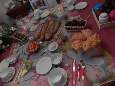 Nourriture dans le B&B/chambre d'hôtes ou à proximité